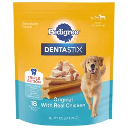 Pedigree PDGR DTX ORG LG 18 CT 4/14.99 OZ