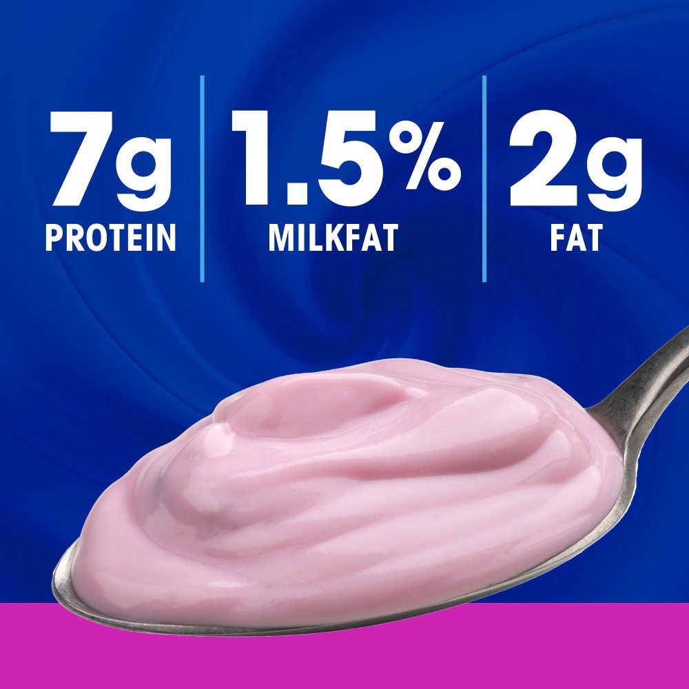 slide 5 of 5, Kroger® Strawberry Banana Blended Low Fat Yogurt Cup, 6 oz