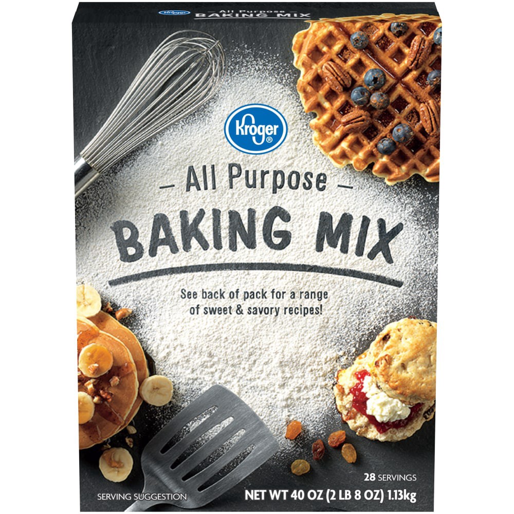 slide 2 of 2, Kroger All-Purpose Baking Mix, 40 oz