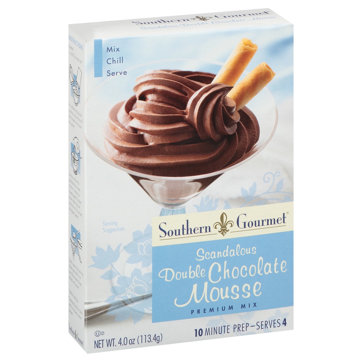 slide 2 of 11, Southern Gourmet Premium Scandalous Double Chocolate Mousse Mix 4 oz, 4 oz