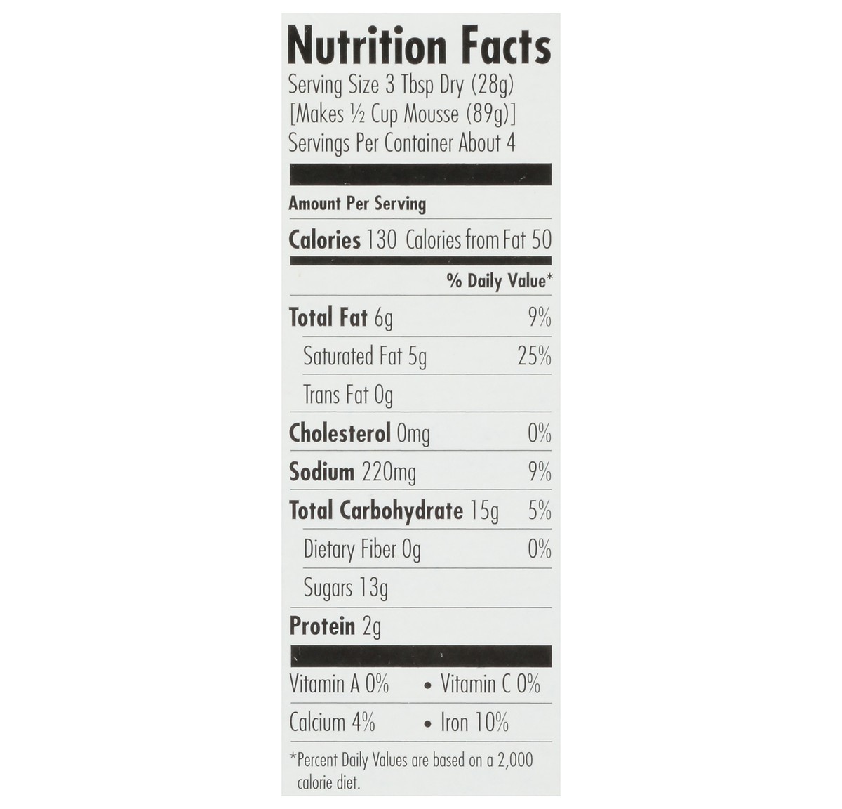 slide 5 of 11, Southern Gourmet Premium Scandalous Double Chocolate Mousse Mix 4 oz, 4 oz