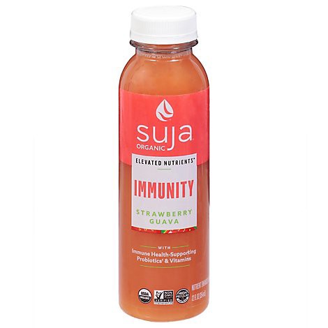 slide 1 of 1, Suja Immunity Strawberry Guava- 12 fl oz, 12 fl oz