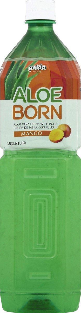 slide 4 of 4, Aloe Born Mango, 50.74 fl oz