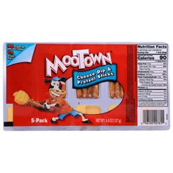 MooTown Cheese Dip & Pretzel Sticks 4.5 oz