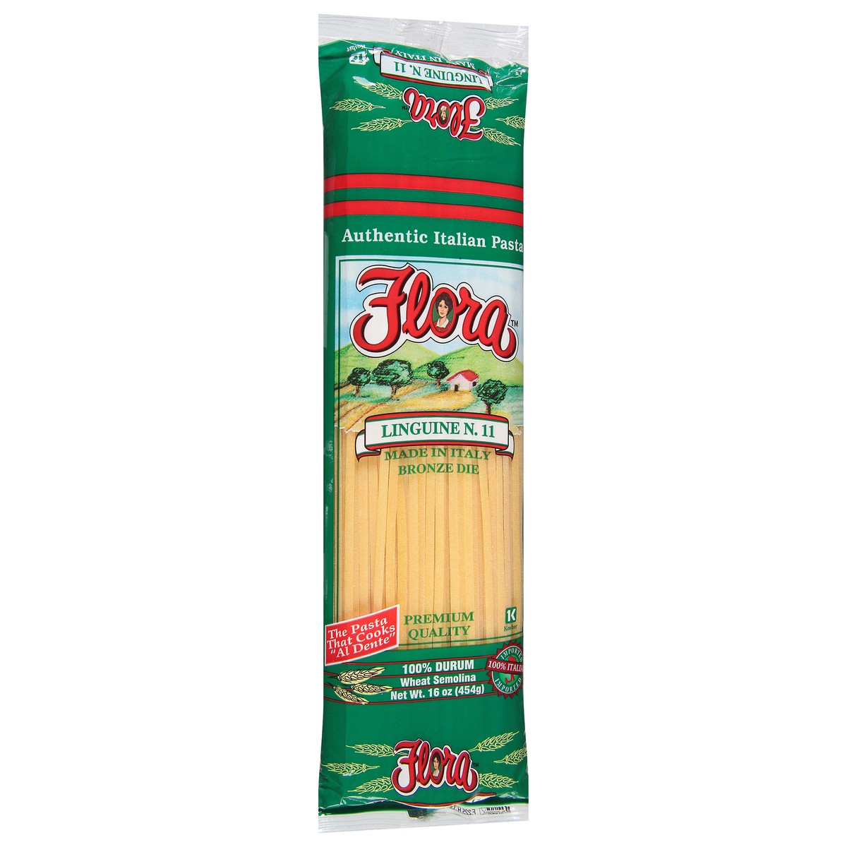 slide 6 of 9, Flora Pasta Spaghettini, 16 oz
