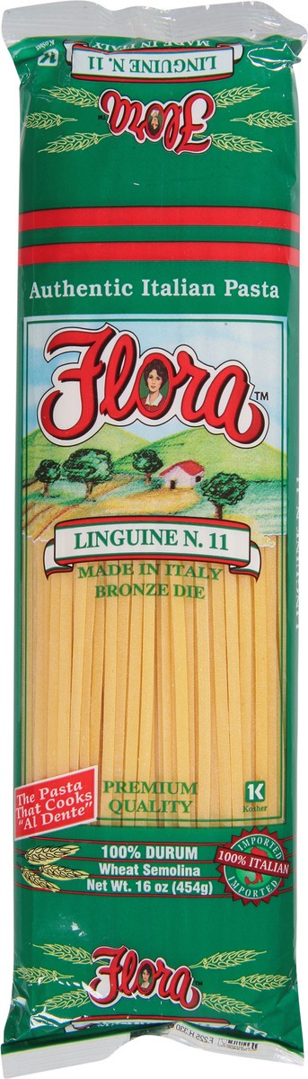 slide 4 of 9, Flora Pasta Spaghettini, 16 oz