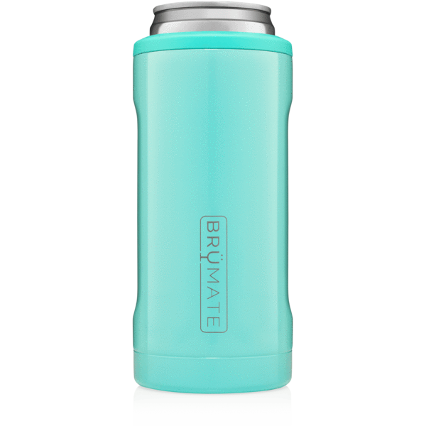 slide 1 of 1, BrüMate Aqua Hopsulator Slim Can Cooler, 1 ct