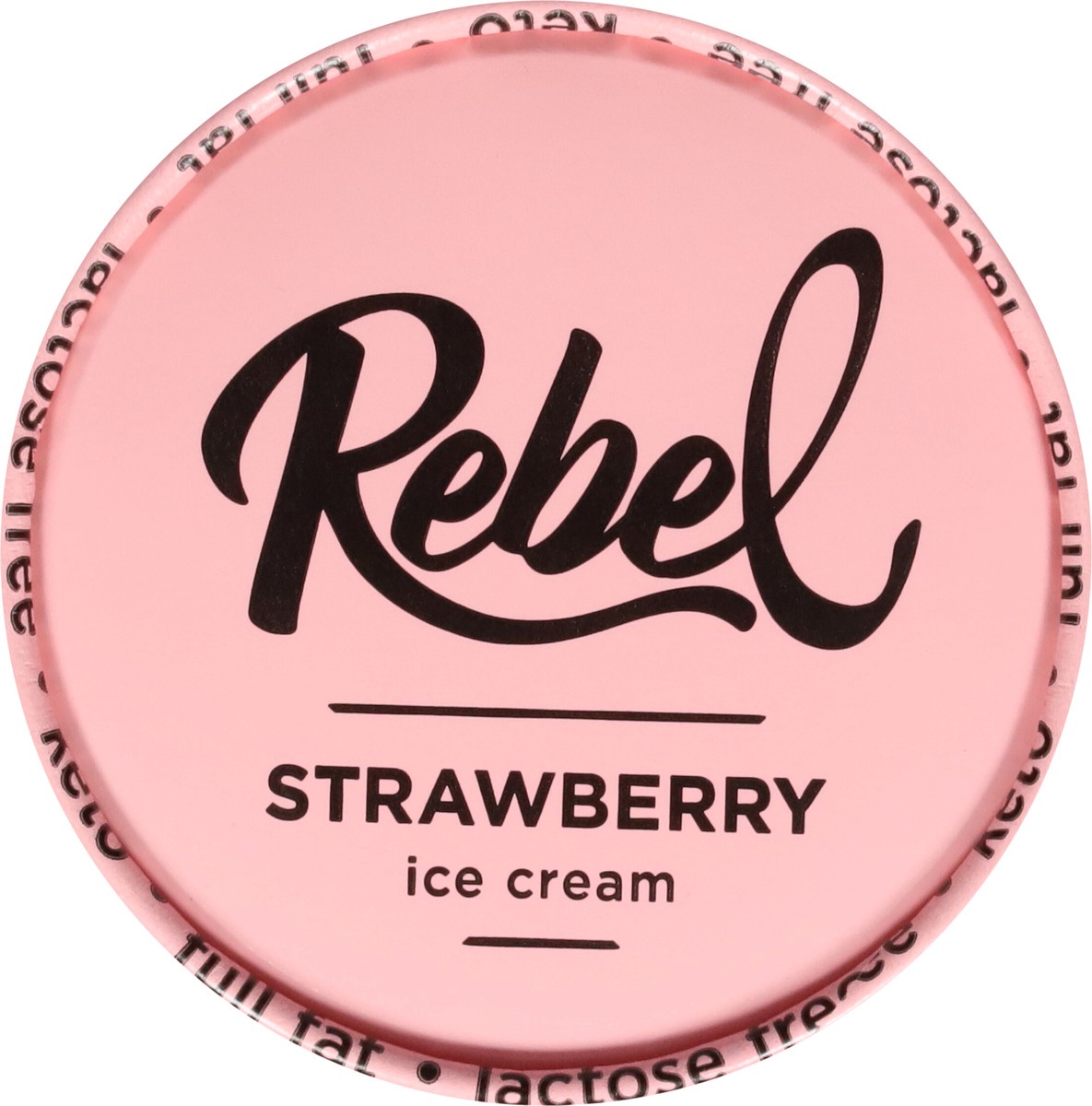 slide 9 of 9, Rebel Strawberry Ice Cream 1 pt, 1 pint