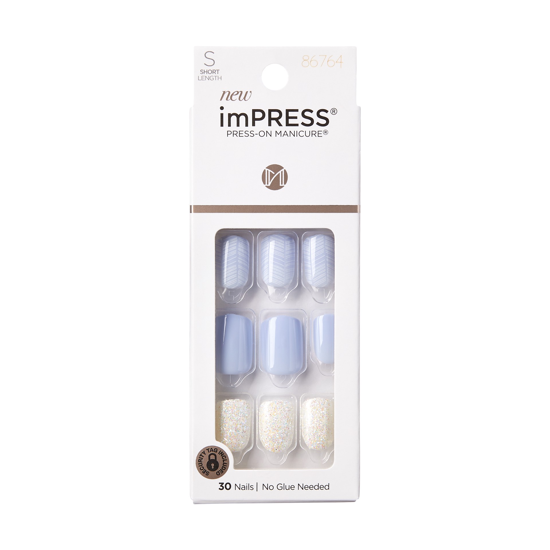slide 1 of 4, imPRESS KISS imPRESS NAILS IM27 LAVENDAR WHISPER, 1 ct