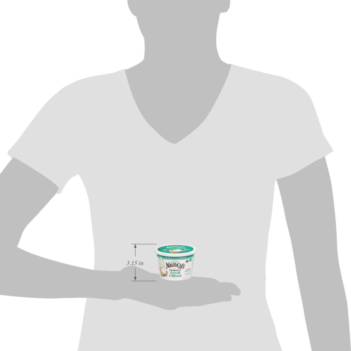 slide 7 of 15, Nancy's Organic Probiotic Sour Cream 16 oz, 16 oz