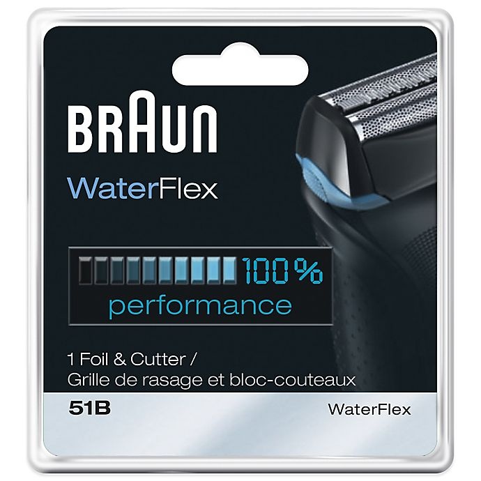 slide 2 of 2, Braun WaterFlex Shaver Foil and Cutter Combo, 1 ct