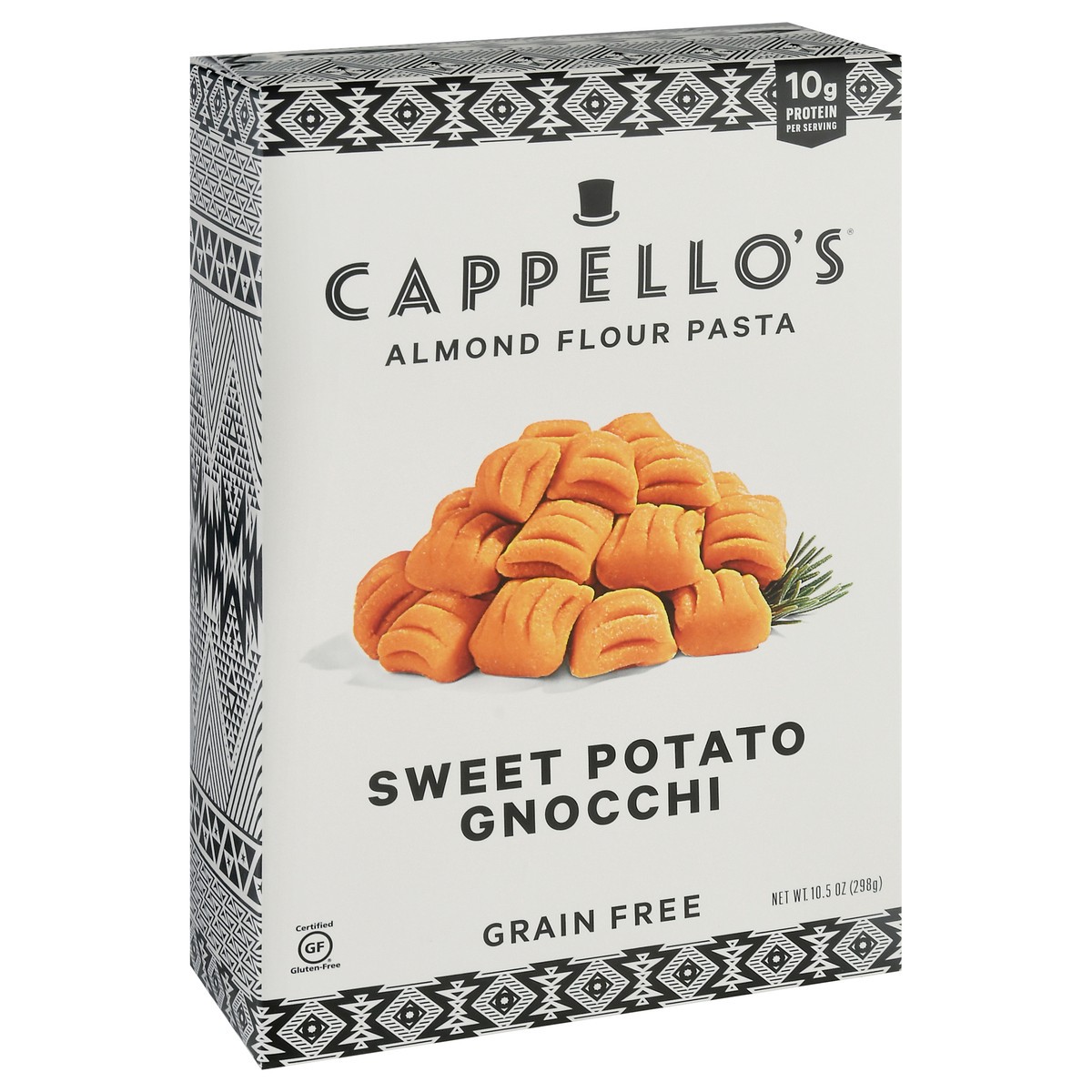 slide 7 of 9, Cappello's Grain Free Sweet Potato Gnocchi Almond Flour Pasta, 10.5 oz