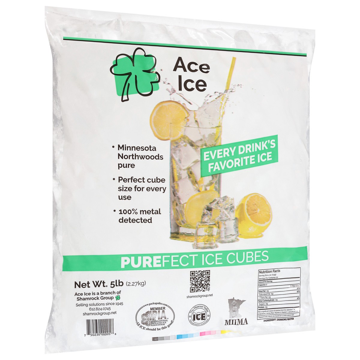 slide 12 of 14, Ace Ice Purefect Ice Cubes 5 lb, 5 lb