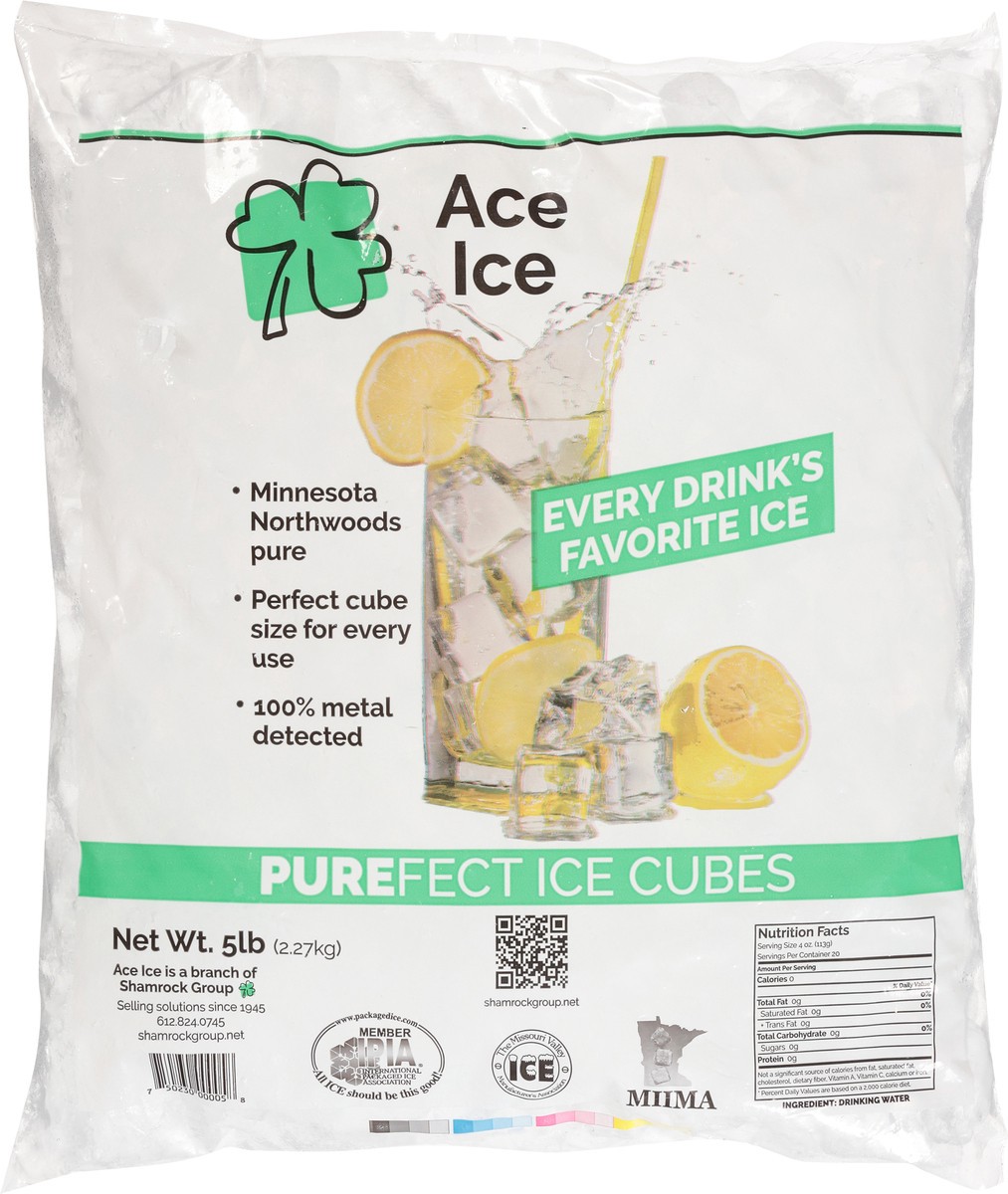 slide 11 of 14, Ace Ice Purefect Ice Cubes 5 lb, 5 lb