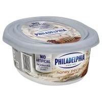 Philadelphia Honey Pecan Cream Cheese Spread Tub - 7.5 Oz