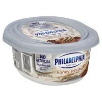 Philadelphia Honey Pecan Cream Cheese Spread Tub - 7.5 Oz