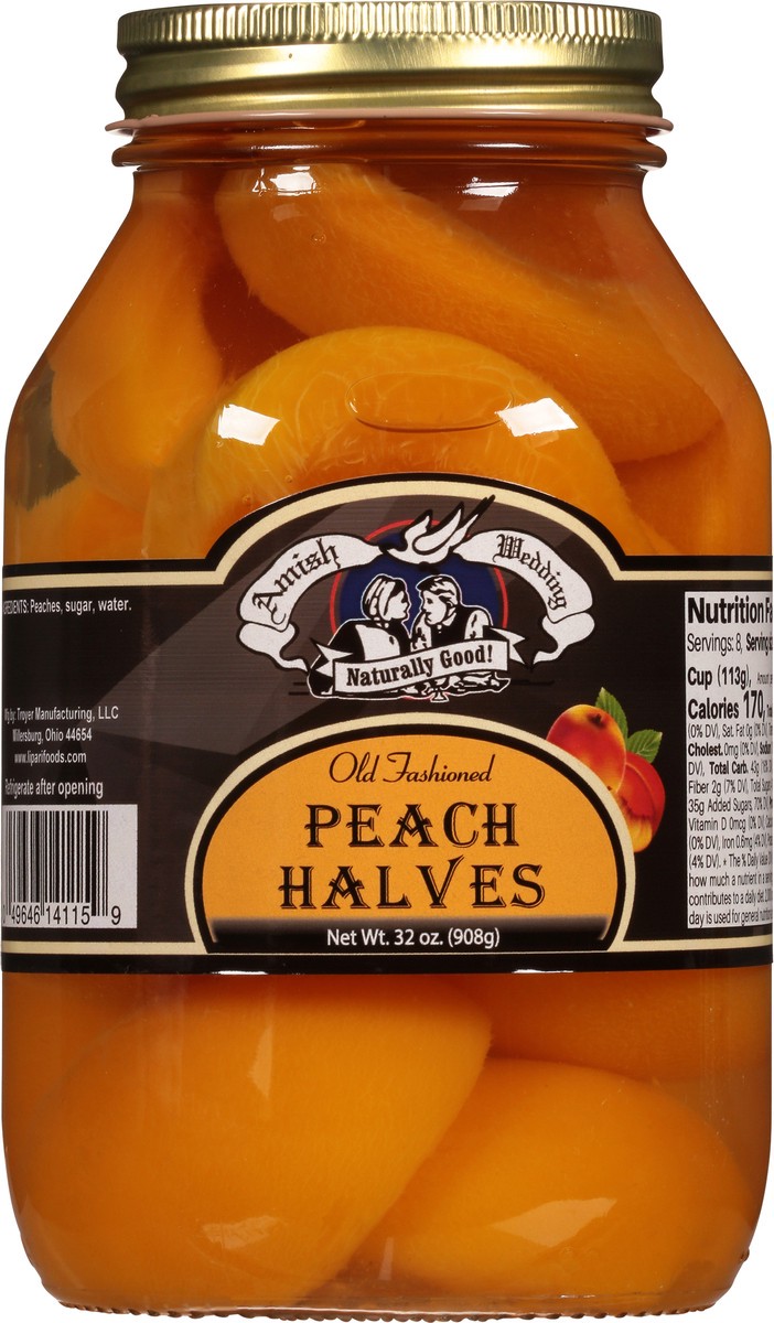 slide 2 of 13, Amish Wedding Peach Halves, 32 oz