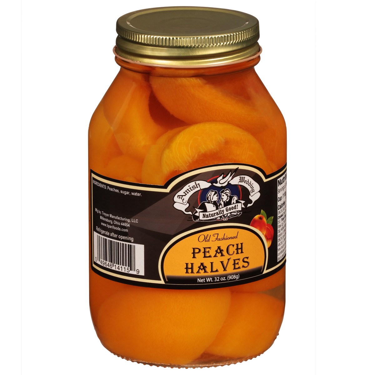 slide 9 of 13, Amish Wedding Peach Halves, 32 oz