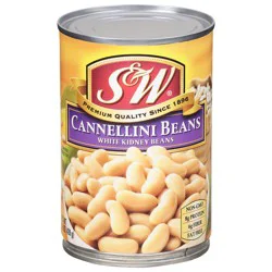 S&W Cannellini White Kidney Beans 15.5 oz