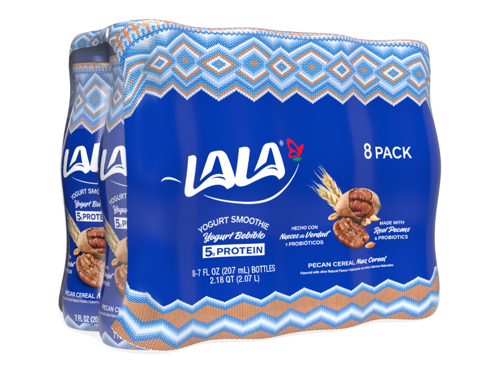 slide 1 of 1, LALA Pecan Cereal Drinkable, 8 ct