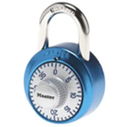 Master Lock Standard Dial Combination Padlock 1-7/8 inch wide