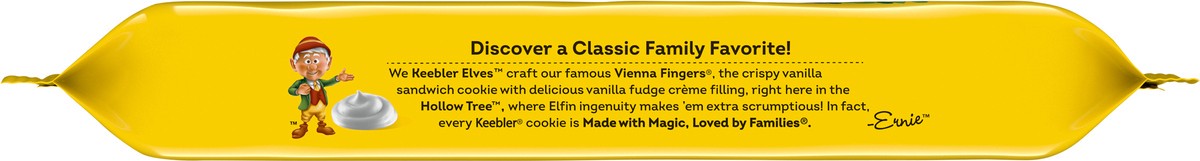 slide 9 of 9, Keebler Vienna Fingers Vanilla Fudge Creme Sandwich Cookies 14.2 oz, 14.2 oz
