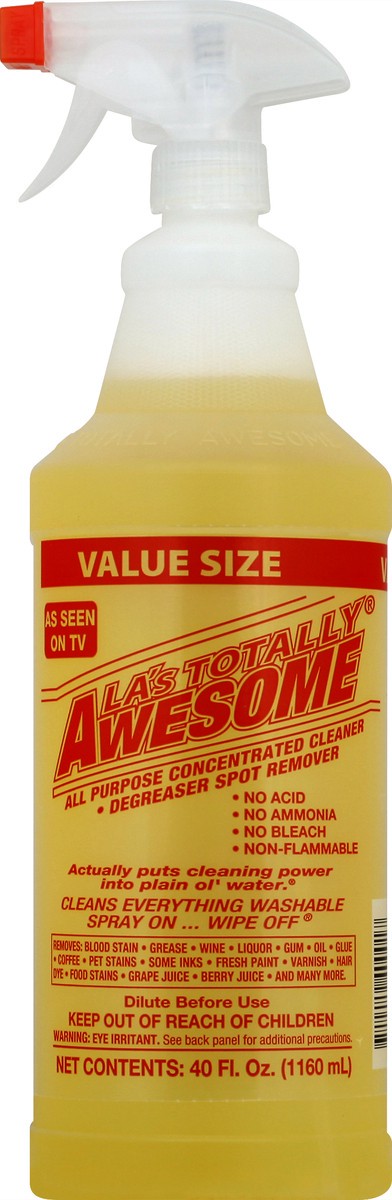 slide 1 of 9, LA's Totally Awesome Value Size All purpose Concentrated Cleaner 40 oz, 40 oz