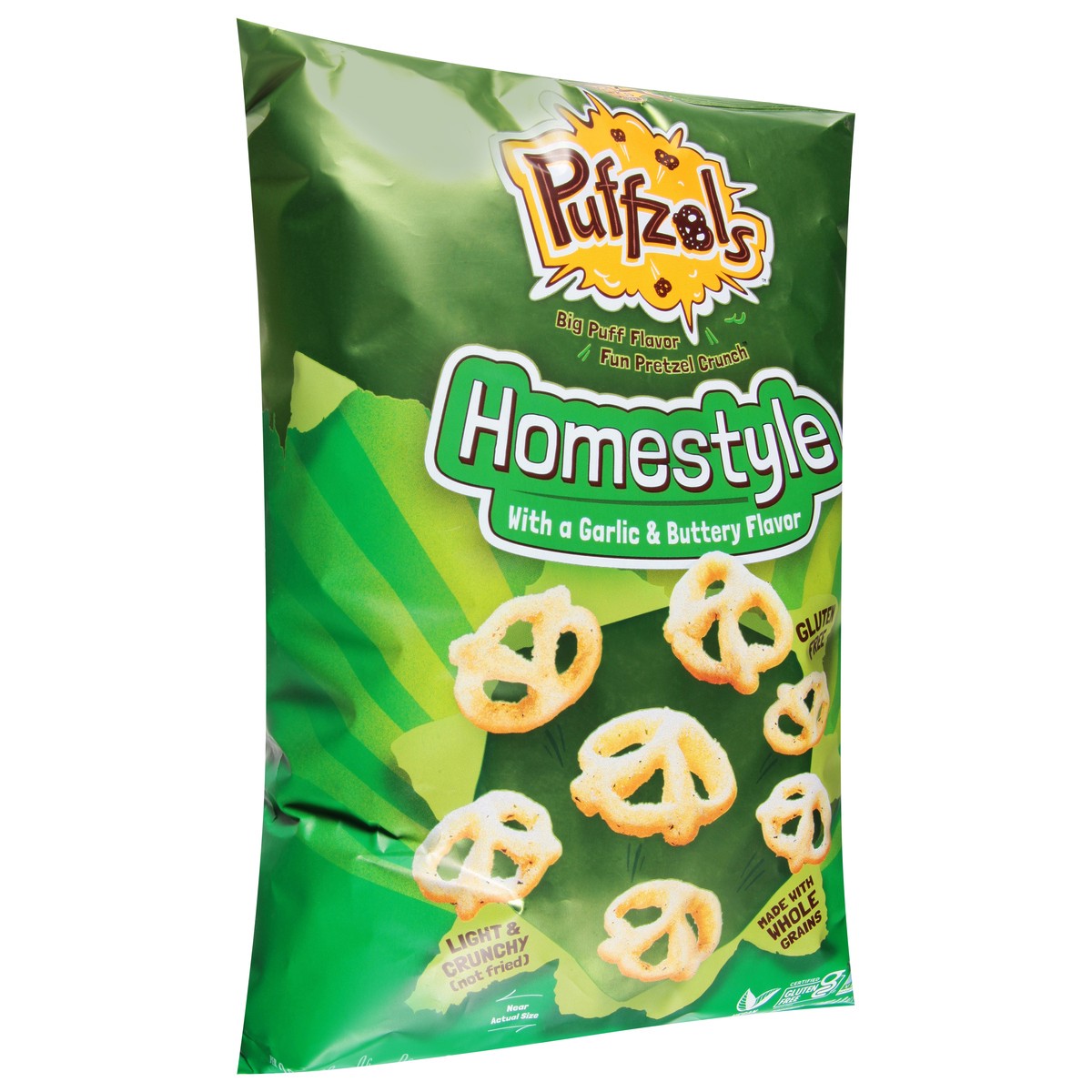 slide 6 of 9, Unique Snacks Puffzols Homestyle Pretzels 4.8 oz, 4.8 oz