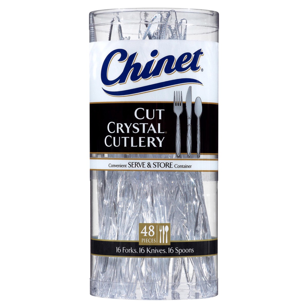 slide 5 of 9, Chinet 48 Count Cutlery, 48 ct