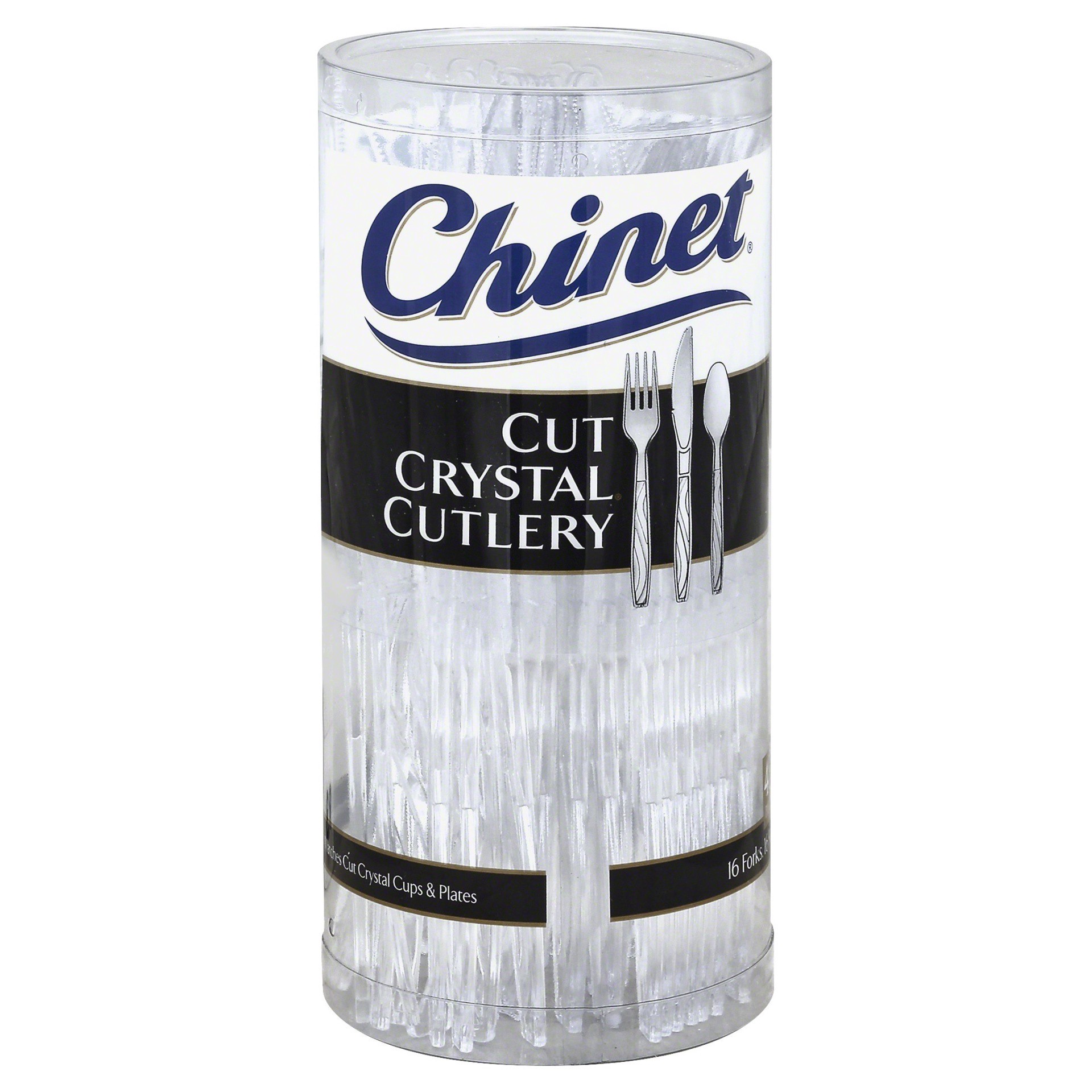 slide 1 of 9, Chinet 48 Count Cutlery, 48 ct