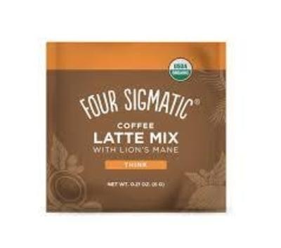 slide 1 of 1, Four Sigmatic Coffee Latte Mix with Lion's Mane, 0.21 oz