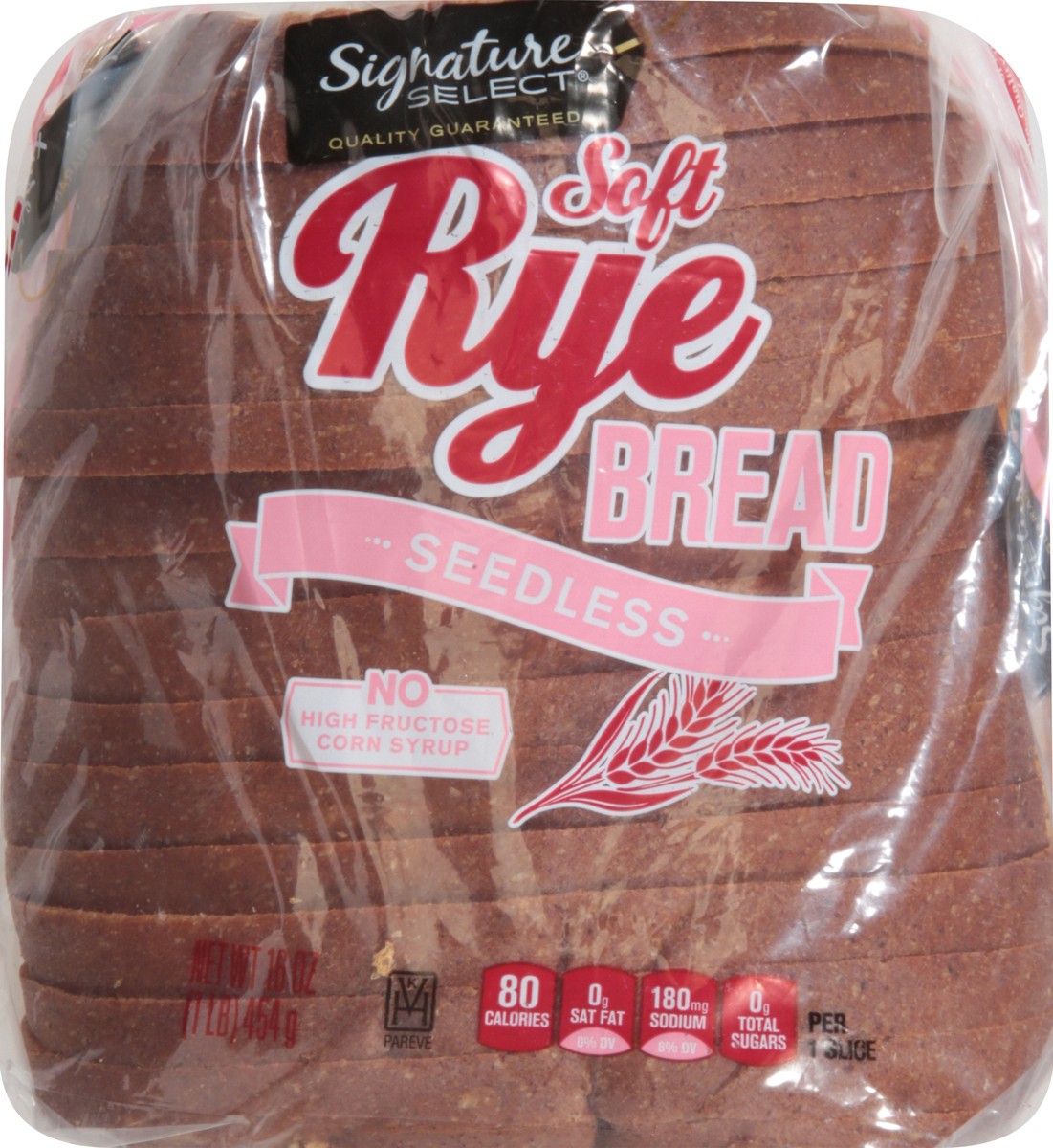 slide 8 of 13, Signature Select Seedless Jewish Rye Bread 16 oz, 16 oz