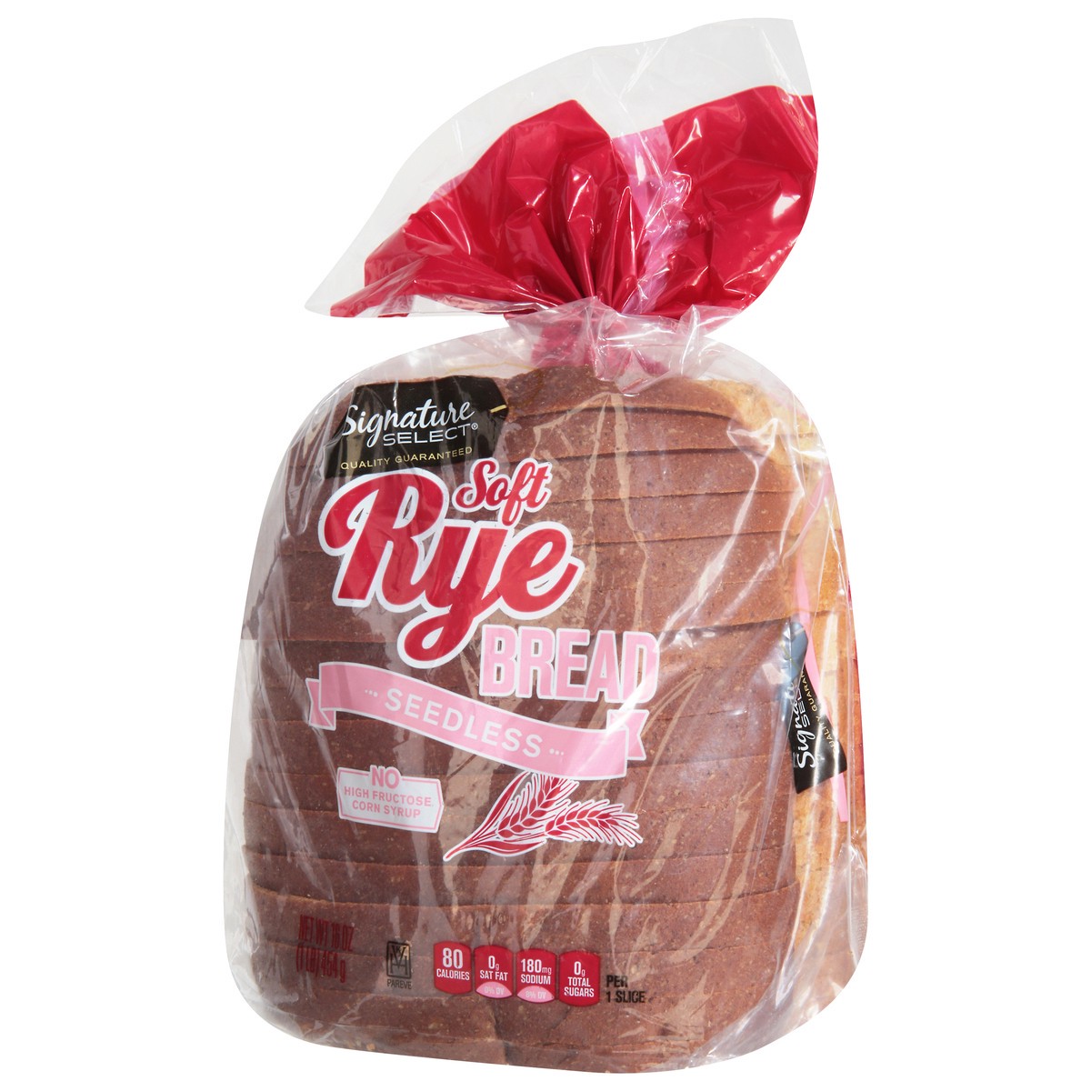 slide 2 of 13, Signature Select Seedless Jewish Rye Bread 16 oz, 16 oz