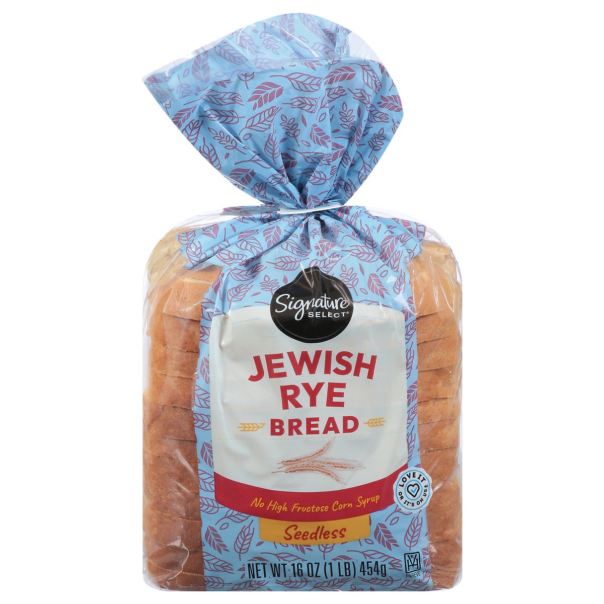 slide 1 of 13, Signature Select Seedless Jewish Rye Bread 16 oz, 16 oz