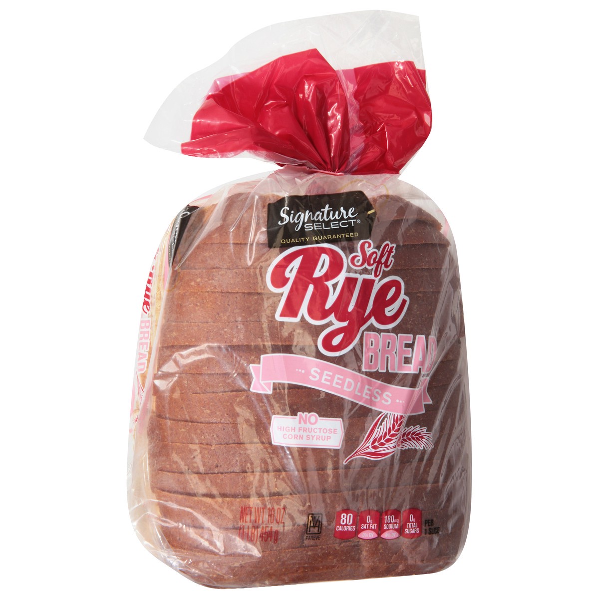 slide 12 of 13, Signature Select Seedless Jewish Rye Bread 16 oz, 16 oz