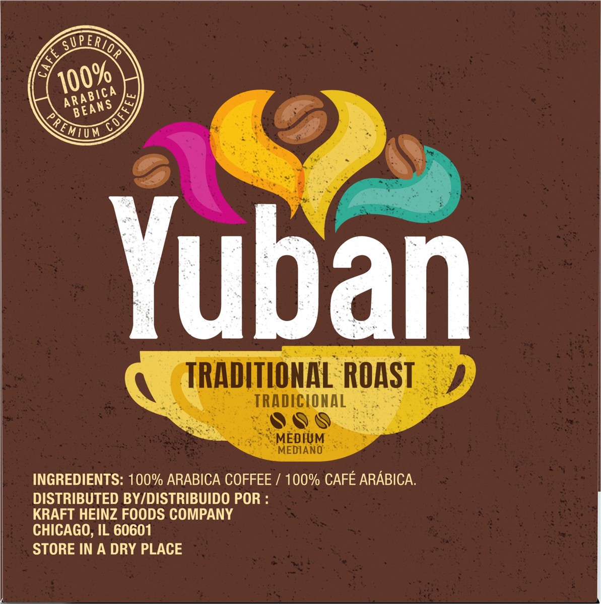 slide 3 of 9, Yuban Traditional Roast Medium Roast K-Cup Coffee Pods, 12 ct Box, 12 ct
