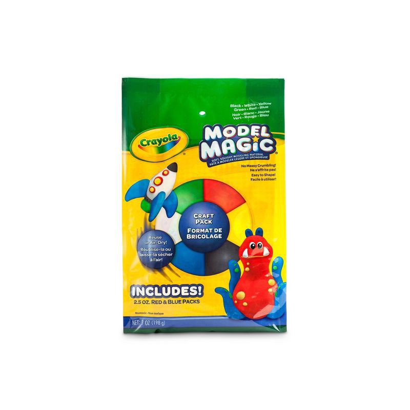 slide 1 of 7, Crayola Model Magic Craft 6ct, 6 ct