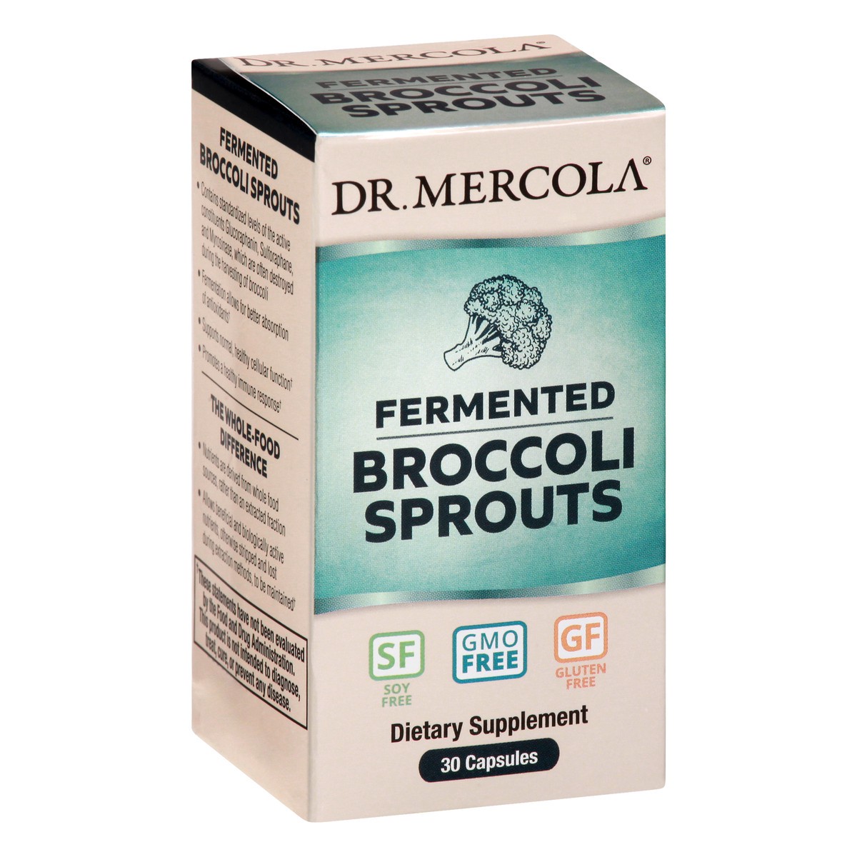 slide 4 of 9, Dr. Mercola Fermented Capsules Broccoli Sprouts 30 ea, 30 ct