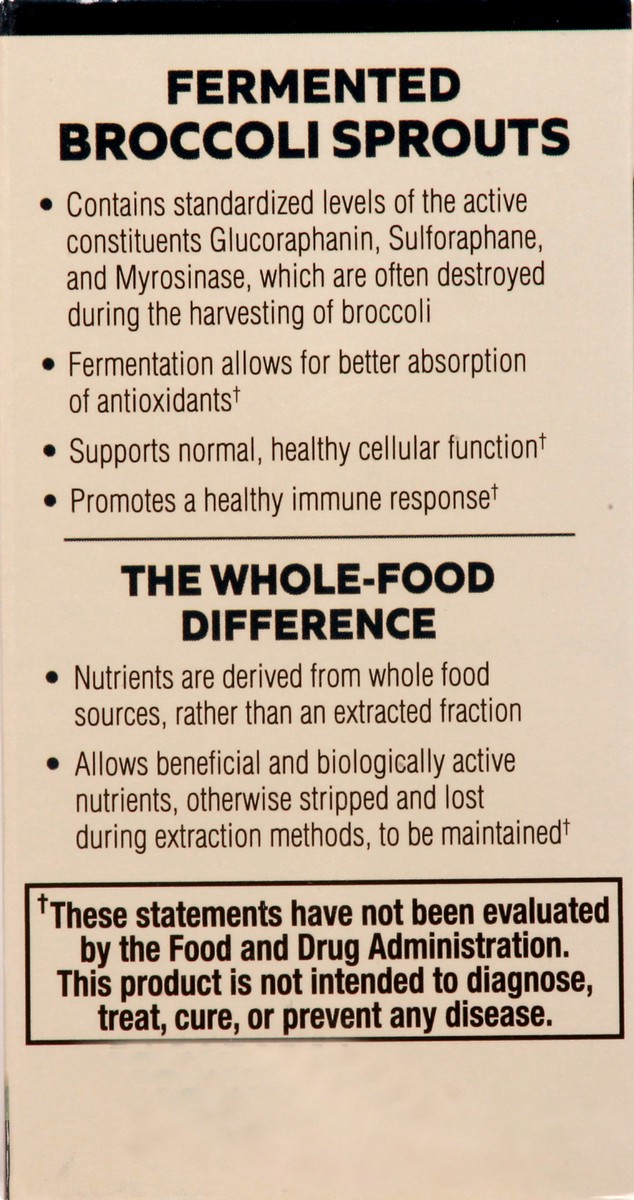 slide 5 of 9, Dr. Mercola Fermented Capsules Broccoli Sprouts 30 ea, 30 ct