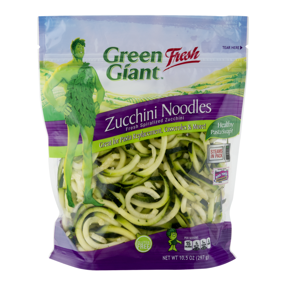 slide 1 of 3, Green Giant Fresh Zucchini Veggie Noodle, 10.5 oz