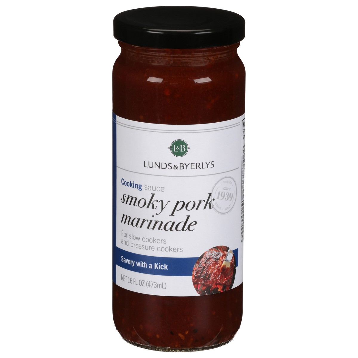 slide 12 of 13, Lunds & Byerlys Smoky Pork Marinade Cooking Sauce 16 fl oz, 16 fl oz