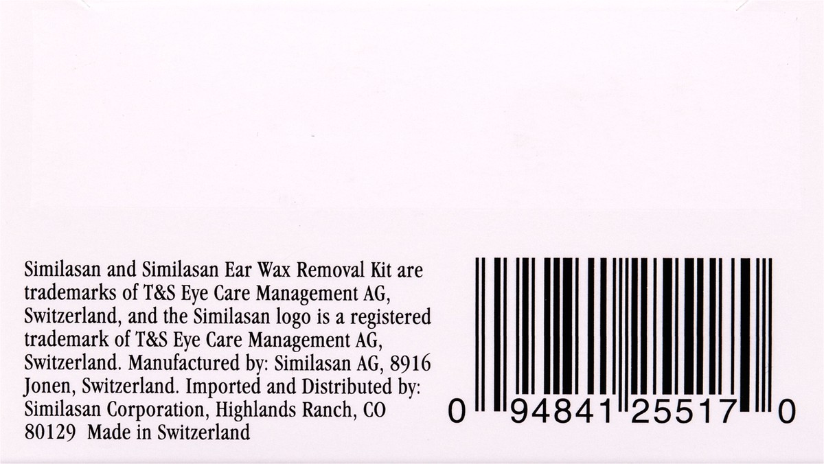 slide 7 of 7, Similasan Ear Wax Removal Kit 1 ea, 0.33 fl oz