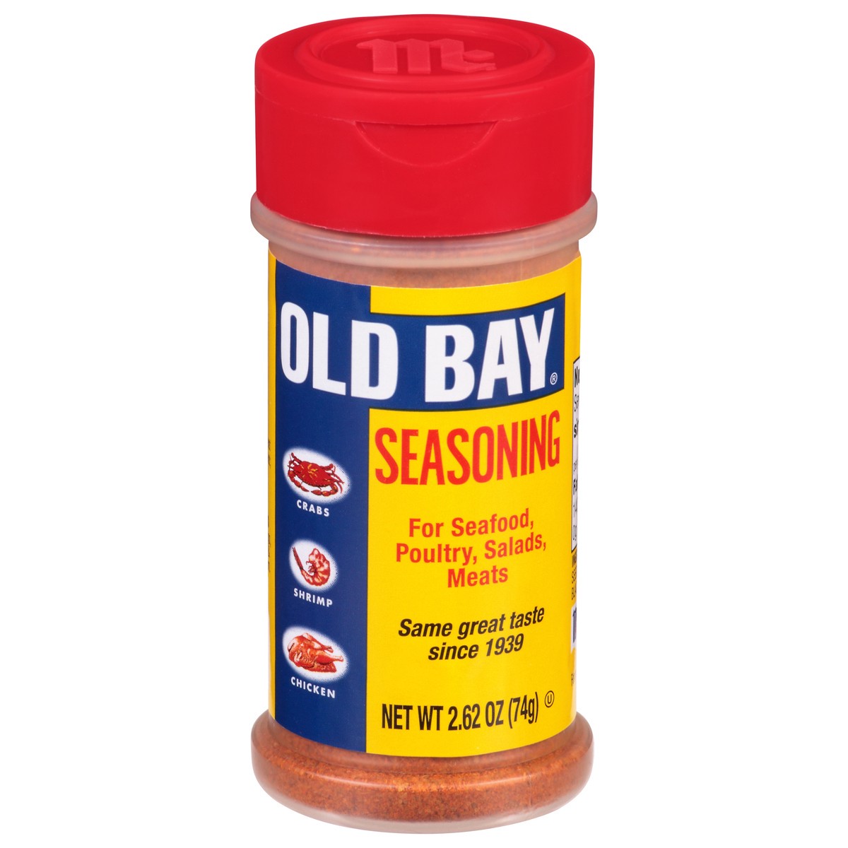 slide 4 of 13, Old Bay Shaker Bottle Seafood Seasoning, 2.62 oz, 2.62 oz