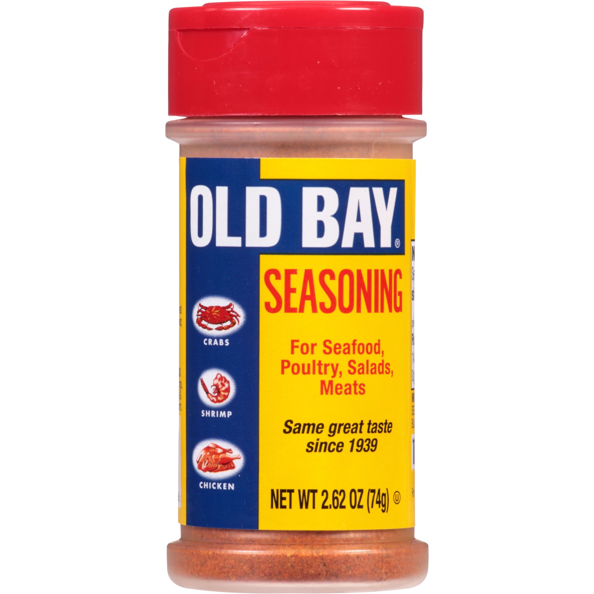 slide 1 of 13, Old Bay Shaker Bottle Seafood Seasoning, 2.62 oz, 2.62 oz