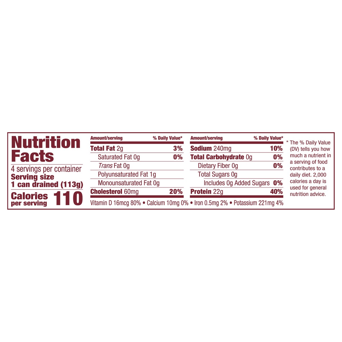 slide 4 of 8, Chicken of the Sea Wild Caught Alaskan Pink Salmon, Skinless & Boneless 4-5 oz cans, 4 ct; 20 oz