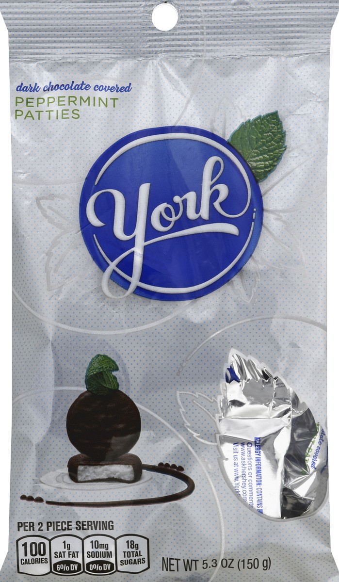 slide 1 of 6, York Peppermint Patties 5.3 oz, 5.3 oz