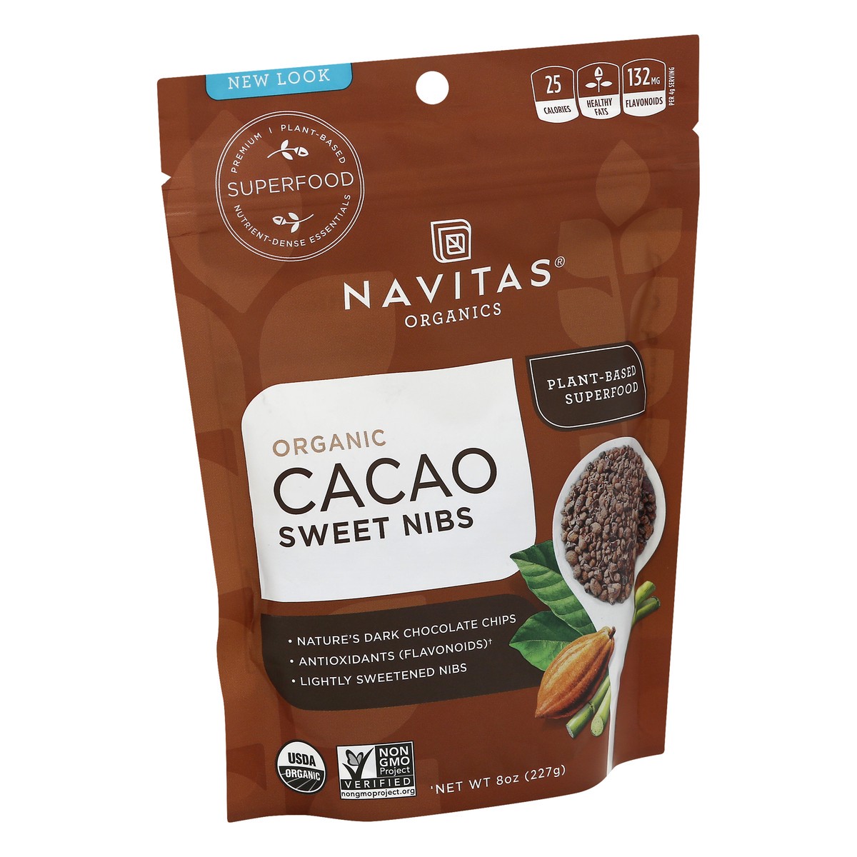 slide 3 of 13, Navitas Organic Cacao Sweet Nibs 8 oz, 8 oz