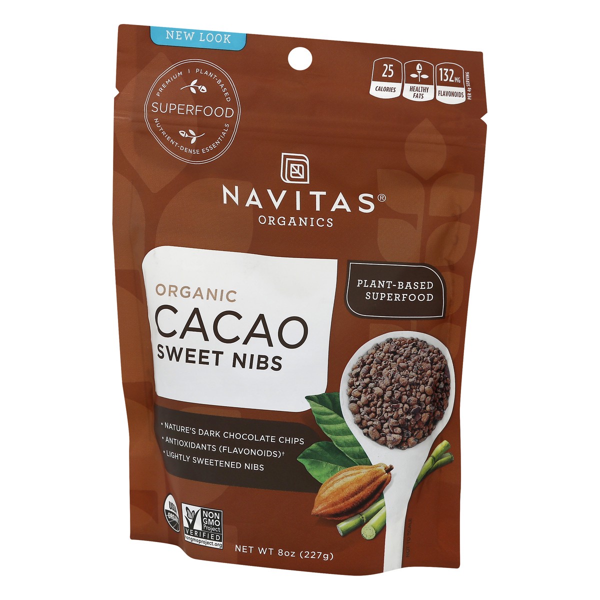 slide 13 of 13, Navitas Organic Cacao Sweet Nibs 8 oz, 8 oz