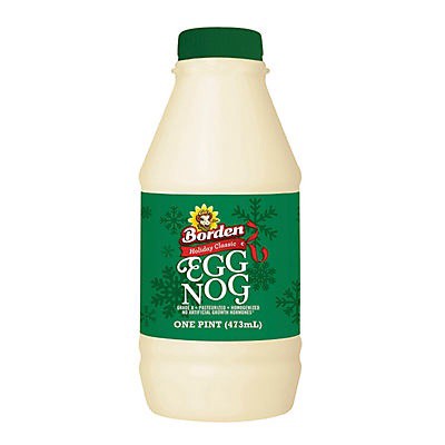 slide 1 of 1, Borden Classic Egg Nog, 16 oz