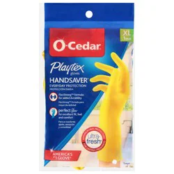 O-Cedar Handsaver XL Ultra-Fresh Gloves 1 ea